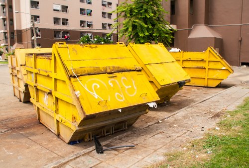 Rubbish removal team in South West London